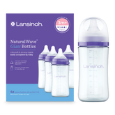Glass Baby Bottles 8oz (4 pack)