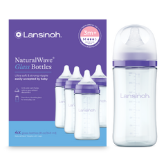 Glass Baby Bottles 8oz (4 pack)