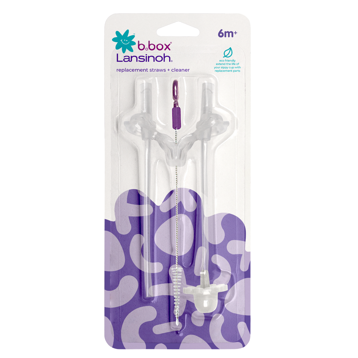 b.box + Lansinoh Replacement Straws + Cleaner