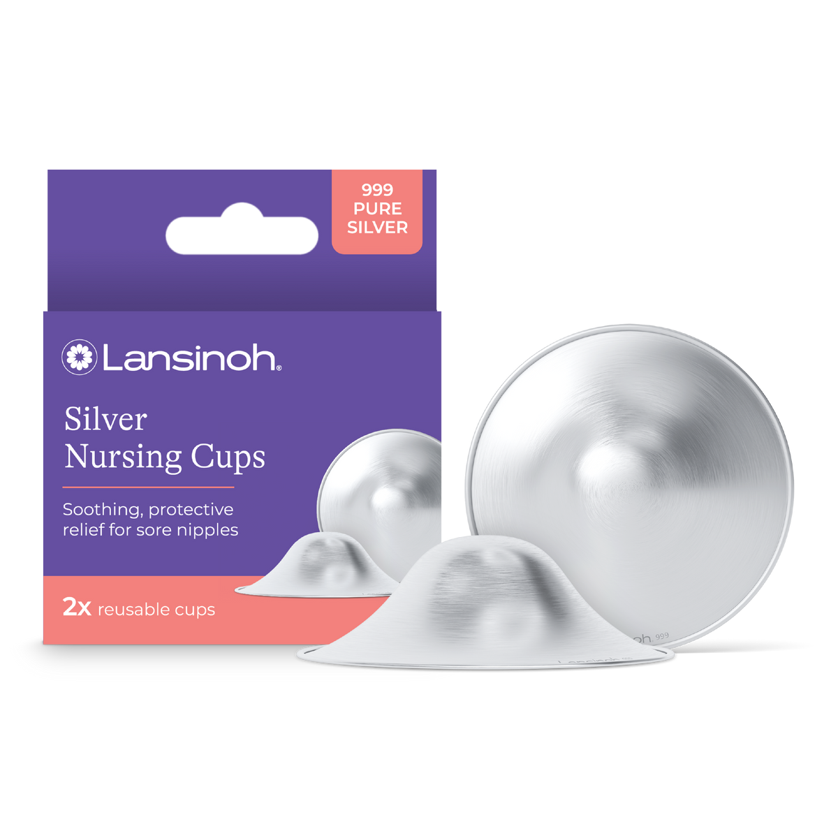 Silver Nursing Cups