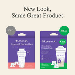 Breastmilk Storage Bags 6oz (50ct) with 2 Pump Adapters