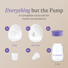 DiscreetDuo™ Flow Extra Pumping Set