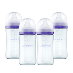 Glass Baby Bottles 8oz (4 pack)